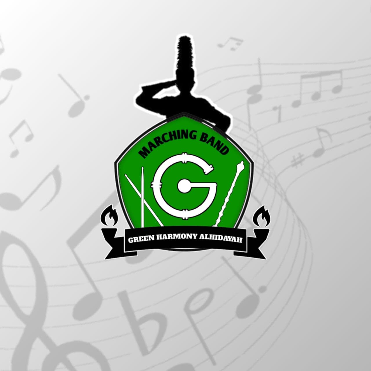Al-Hidayah Marching Band (2024 - 2025) logo