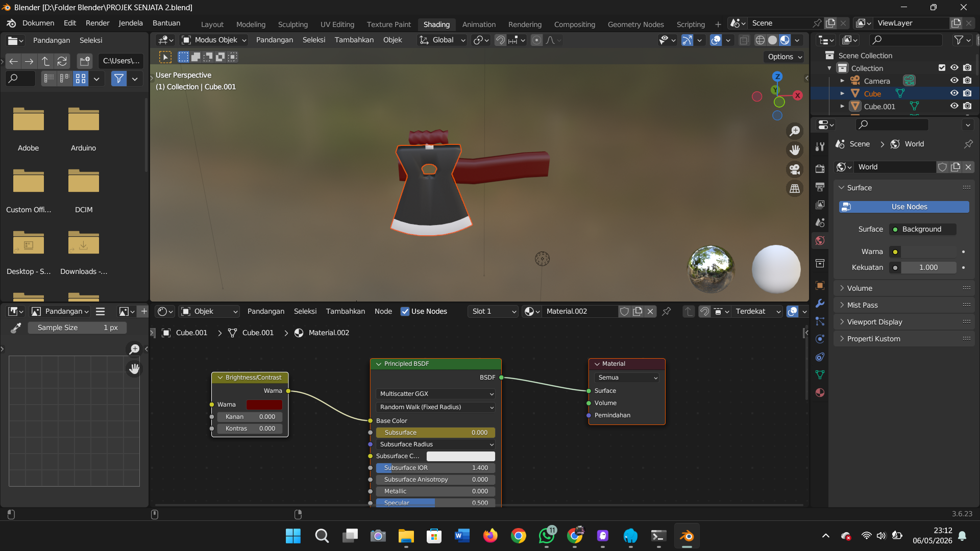 3D Modelling Kapak