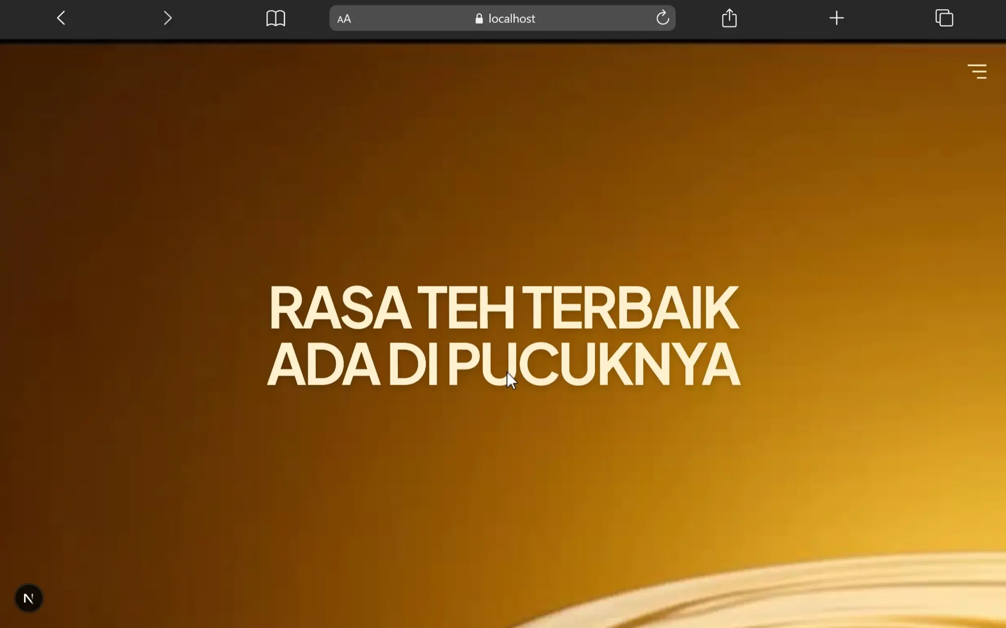 Website Teh Pucuk